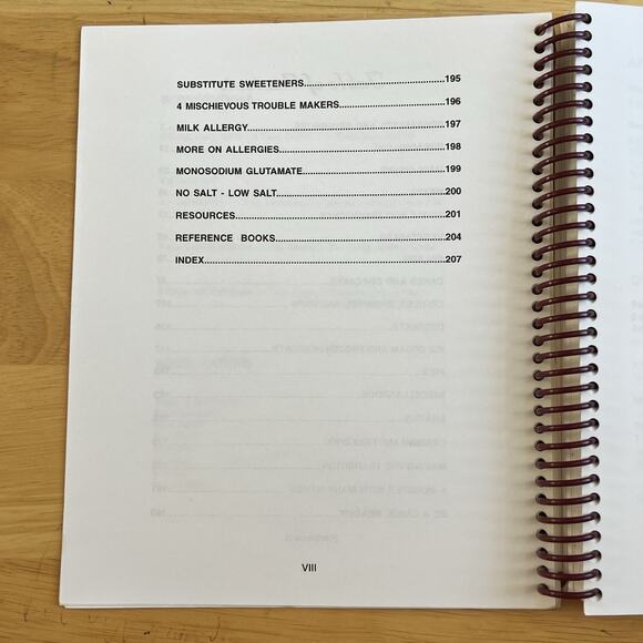 Wow This Is Sugarfree And Low Cholesterol Cookbook Amish Allergy Free Cooking - Picture 6 of 16